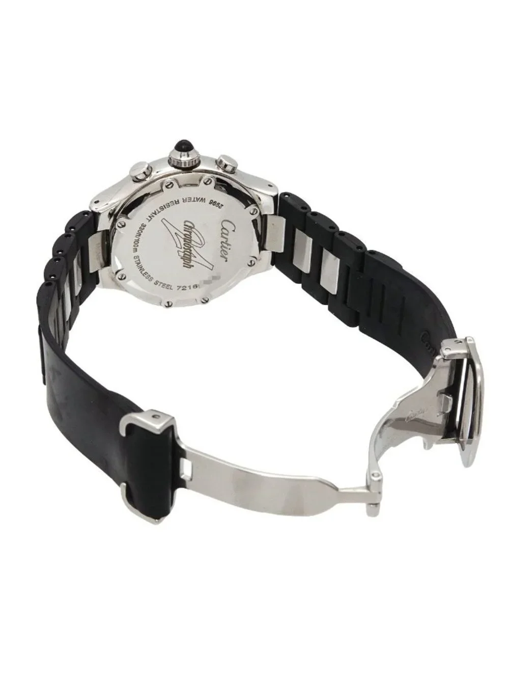 Cartier Must 21 Chronoscaph SM Vantian Chronograph Vintage Date Quartz Watch
